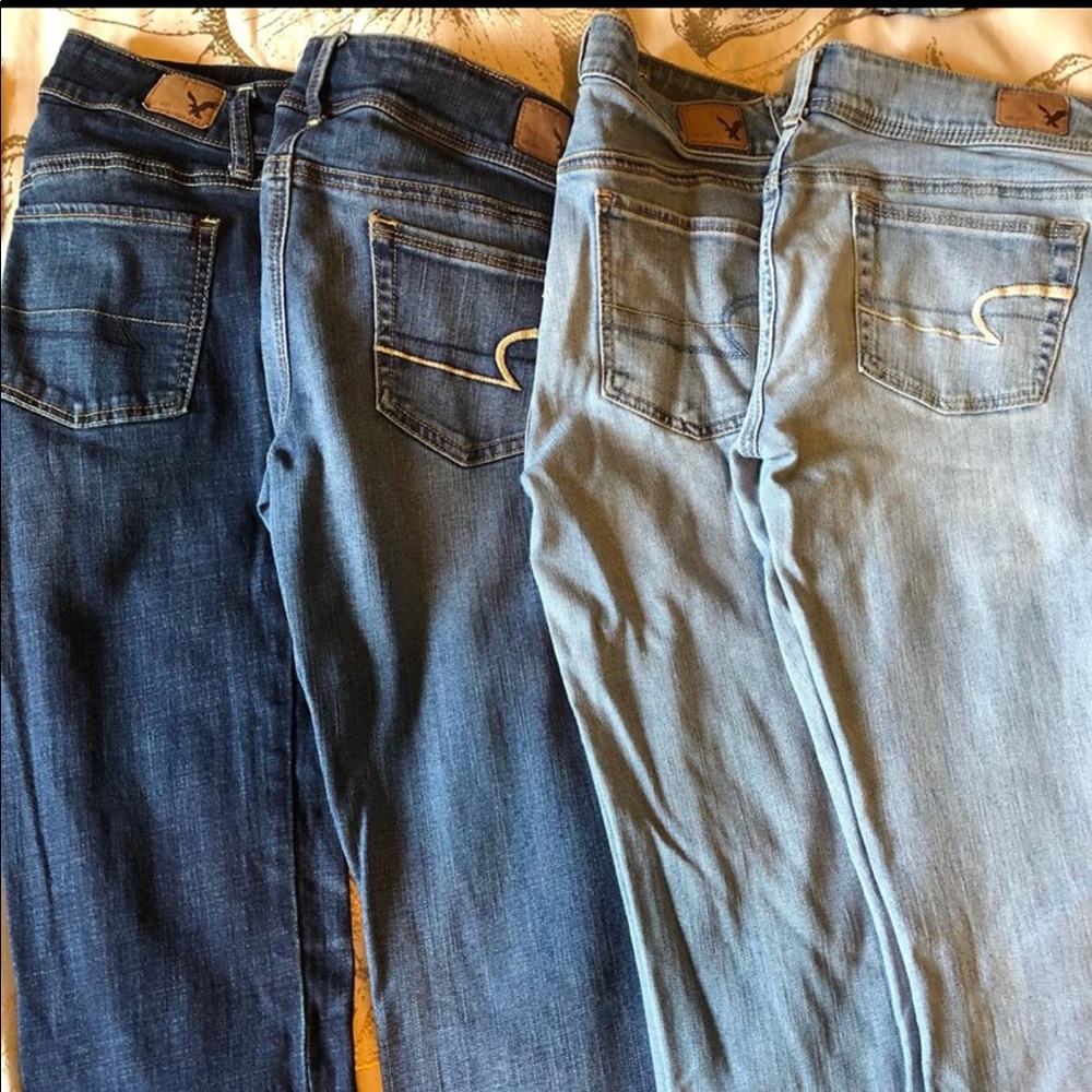 American Eagle jean lot